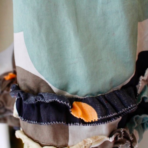 Orla Keily Floral Print Knee Length Dress Sz Small - Picture 4 of 4